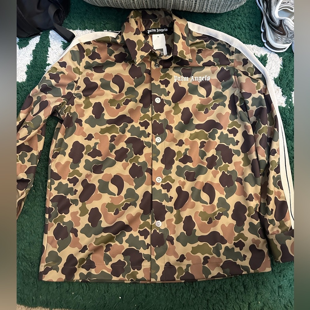 Palm angels button up shirt size large